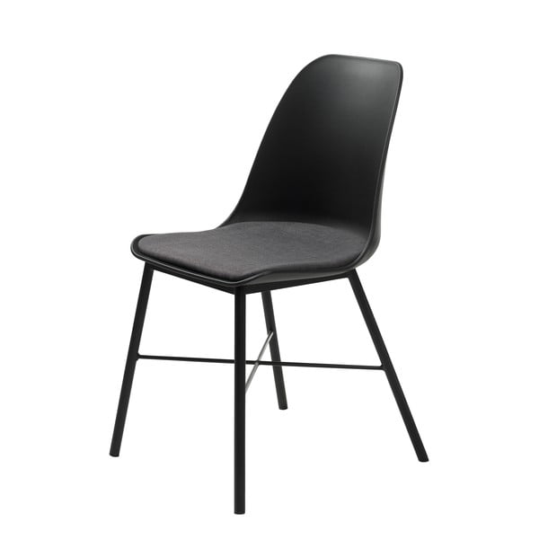 Sada 2 černo-šedých židlí Unique Furniture Whistler-image-1