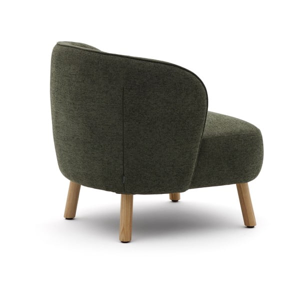 Zelené žinylkové křeslo Ulit – Kave Home-image-4