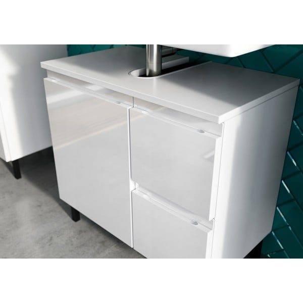 Bílá skříňka pod umyvadlo 60x56 cm Salinas - Germania-image-1