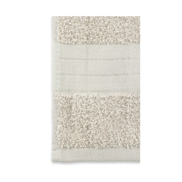 Béžové froté bavlněné ručníky v sadě 4 ks 50x100 cm – Good Morning-image-3