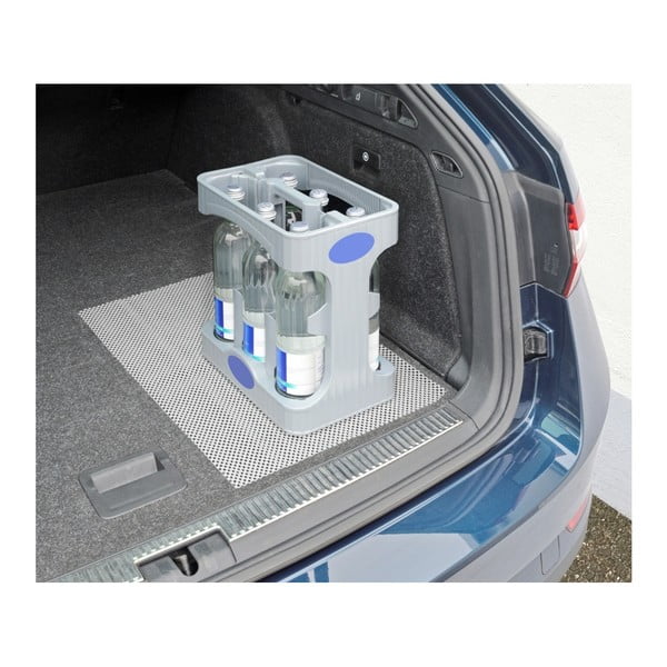 Šedá protiskluzová podložka do zásuvky Wenko Anti Slip Mat 380, 150 x 50 cm-image-3