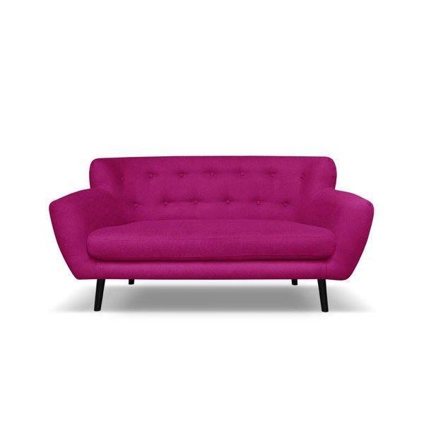 Růžová pohovka Cosmopolitan design Hampstead, 162 cm