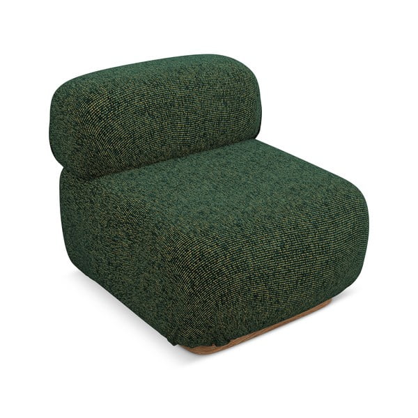 Tmavě zelený modul pohovky (středový díl) Ailani – Makamii-image-3