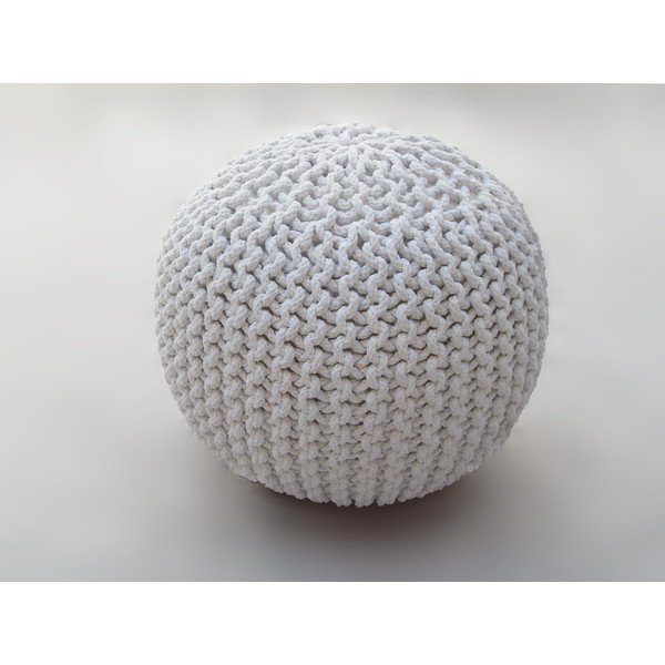 Sedací puf Bakero Cool White