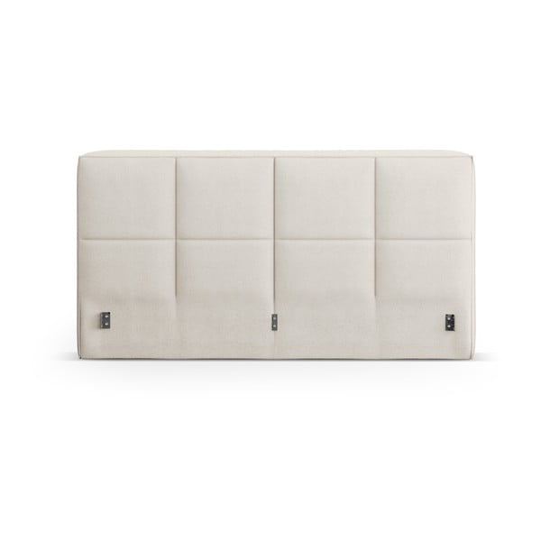 Krémové čalouněné čelo postele 229x100 cm Darren – Micadoni -image-2