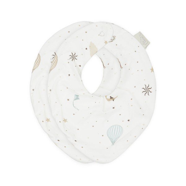 Slonovinové bryndáky v sadě 2 ks z Bio bavlny Dreamland – Cam Cam Copenhagen