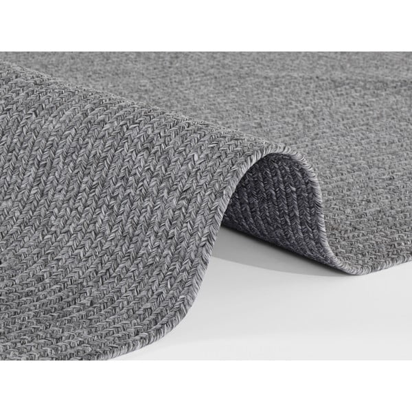 Šedý venkovní koberec běhoun 200x80 cm - NORTHRUGS-image-2