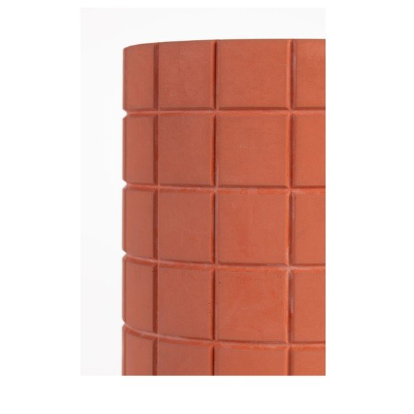 Oranžová váza z betonu Fajen – Zuiver-image-2