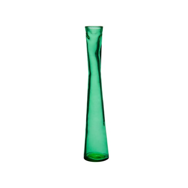 Tmavě zelená váza J-Line Day, 30 cm
