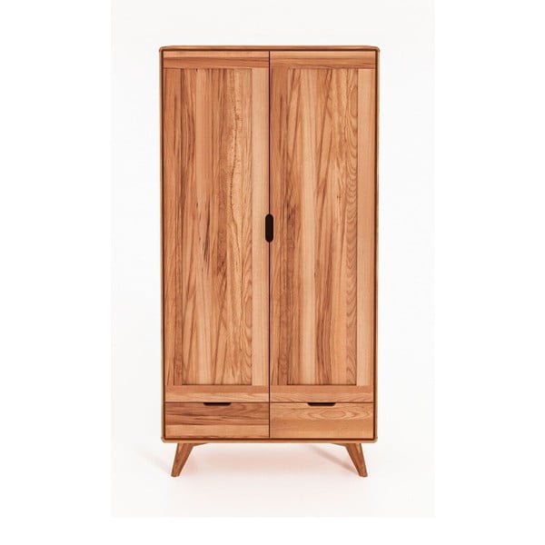 Šatní skříň z bukového dřeva 90x180 cm Greg - The Beds-image-2
