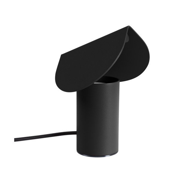 Černá hliníková LED stolní lampa (výška 15 cm) BISCUIT – Thoro