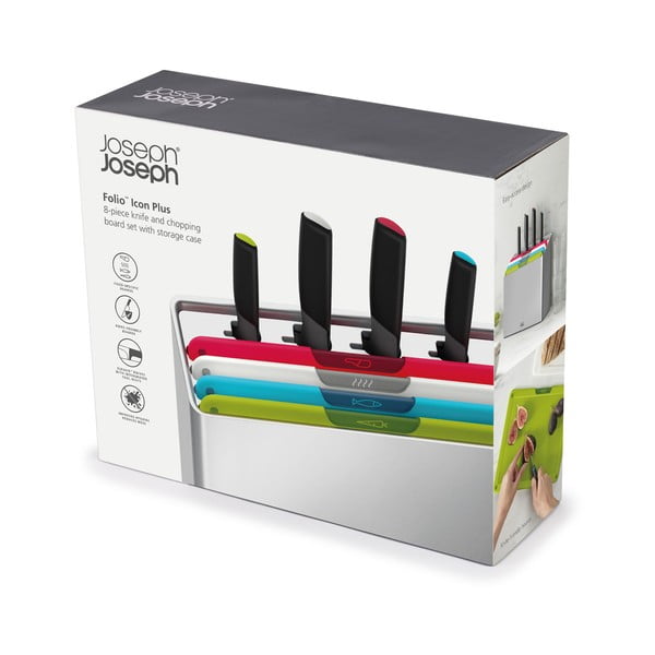 Set prkének a nožů se stojanem 10x32 cm Folio Icon Plus – Joseph Joseph-image-4