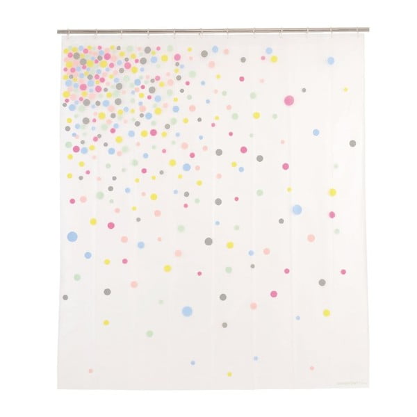 Sprchový závěs Confetti, 200x180 cm