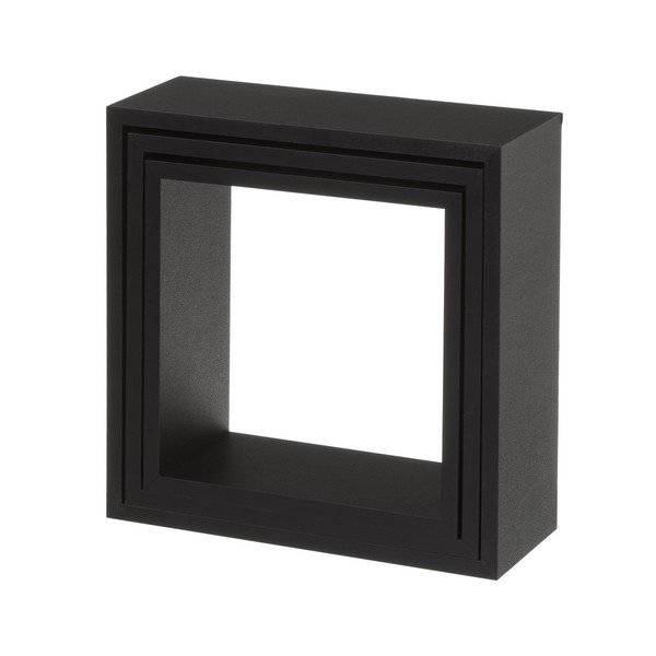 Černé police v sadě 3 ks – Casa Selección-image-2