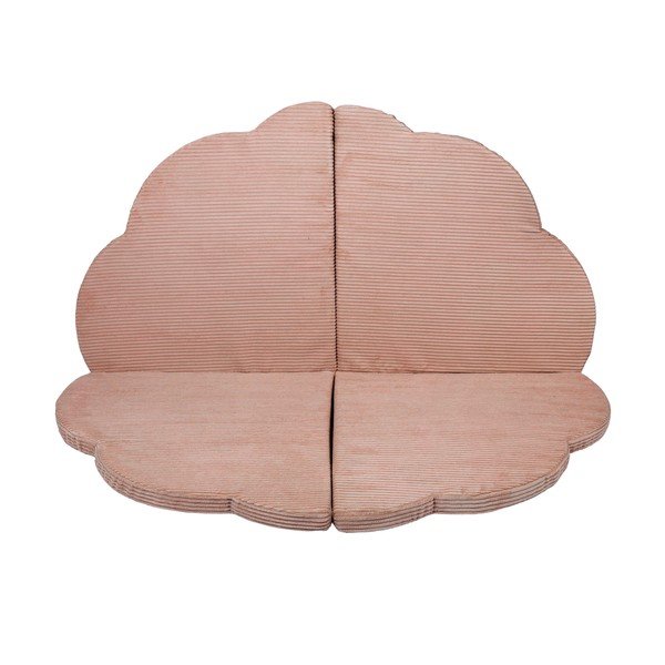 Růžová dětská hrací podložka 160x160 cm – Meowbaby