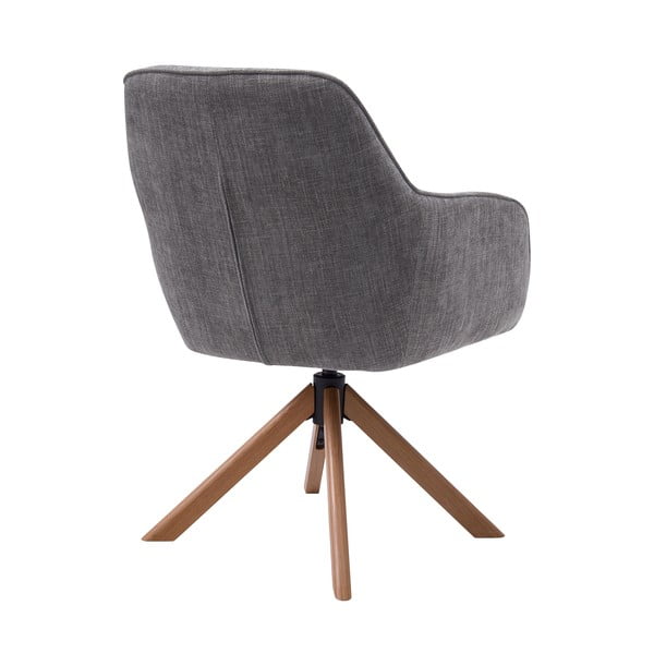 Šedá čalouněná jídelní křesla v sadě 2 ks Avola – Unique Furniture-image-3