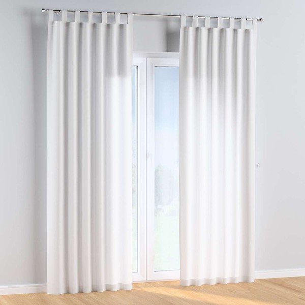 Bílý závěs 260x130 cm Happiness - Yellow Tipi-image-4