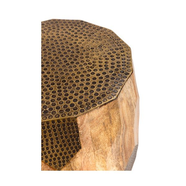 Kulatý odkládací stolek z mangového dřeva ø 29 cm Fabia – MOME-image-3