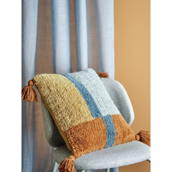 Dekorační polštář s příměsí vlny 45x45 cm Centro – Bloomingville-image-1