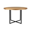 Kulatý jídelní stůl s deskou v dubovém dekoru ø 120 cm Class – Dutchbone