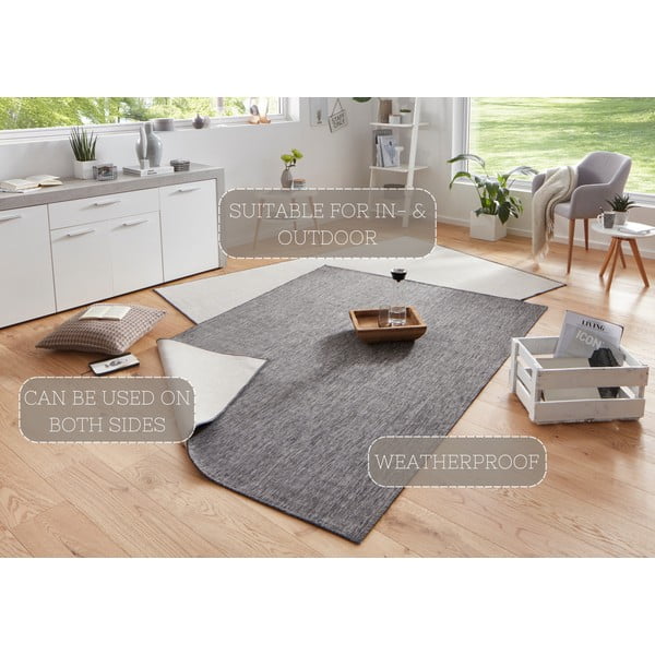 Šedý venkovní koberec NORTHRUGS Miami, 160 x 230 cm-image-4