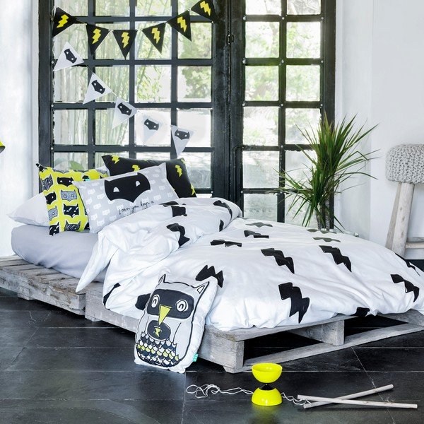 Set povlaku na přikrývku a polštář Baleno Thunder, 140 x 200 cm-image-3