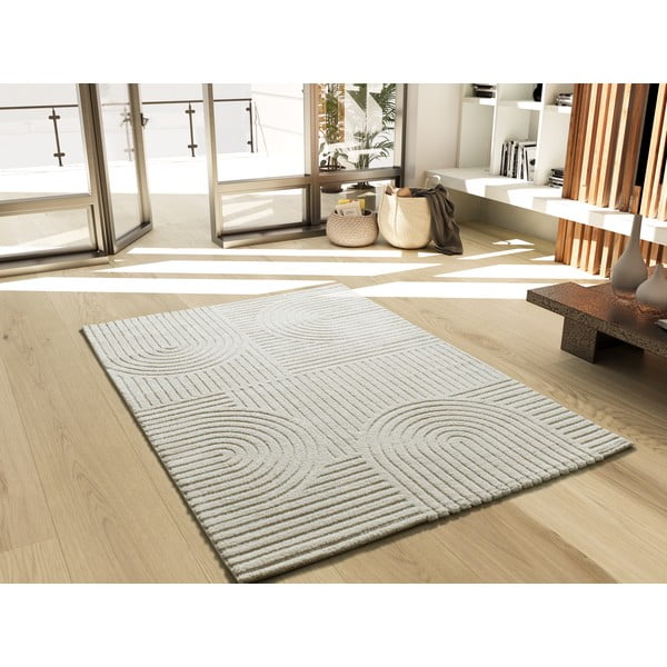 Krémový koberec 160x230 cm Verona – Universal-image-2