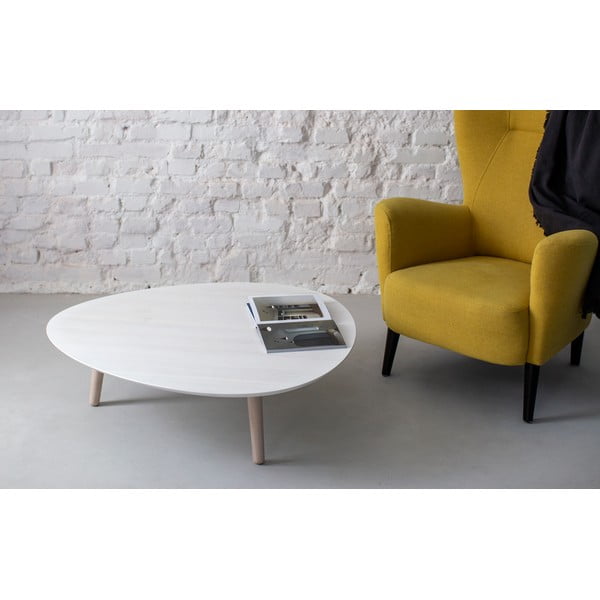 Bílý konferenční stolek z jasanového dřeva Ragaba Contrast Pick-image-2