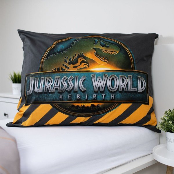 Bavlněné dětské povlečení na jednolůžko 140x200 cm Jurassic World "T-Rex" – Jerry Fabrics-image-2