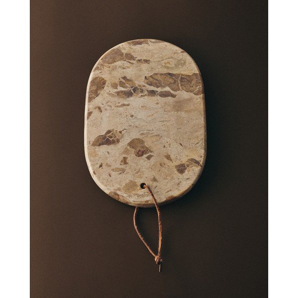 Mramorový dekorační tác 20x30 cm Orlina – Kave Home-image-1