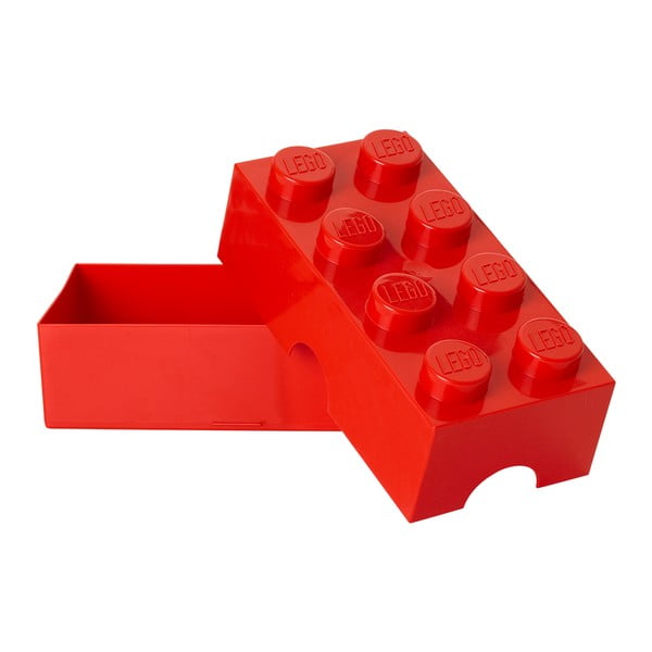 Červený plastový dětský úložný box 20x10x7 cm – LEGO®-image-2