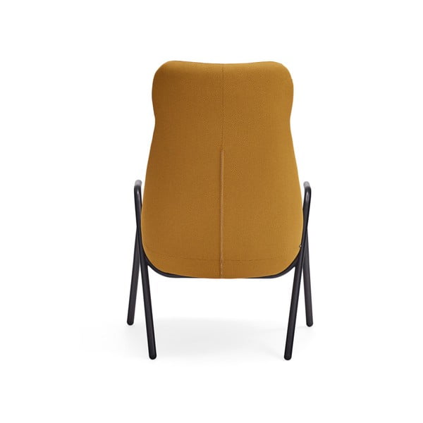 Žluté křeslo Teulat Dins, výška 114 cm-image-4