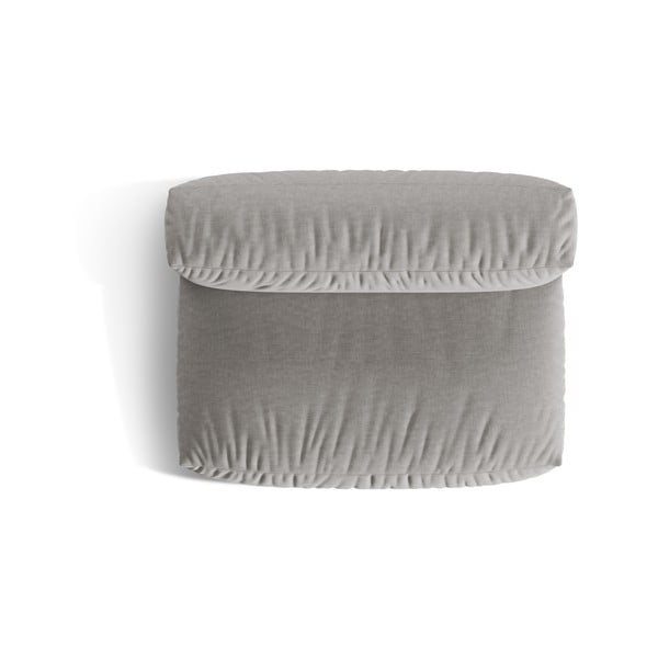 Světle šedý modul pohovky (středový díl) Martina – Micadoni Home-image-3