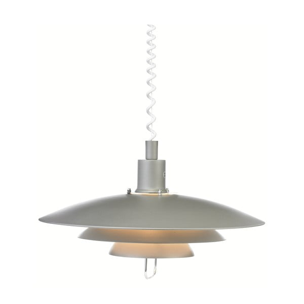 Šedé závěsné svítidlo Markslöjd Kikrenes, ø 48 cm