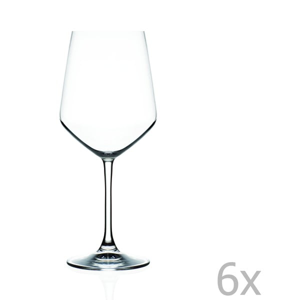 Sada 6 sklenic na víno RCR Cristalleria Italiana Annalisa, 550 ml
