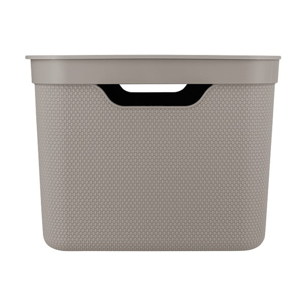 Plastový úložný box s víkem Deco  - Rotho-image-4