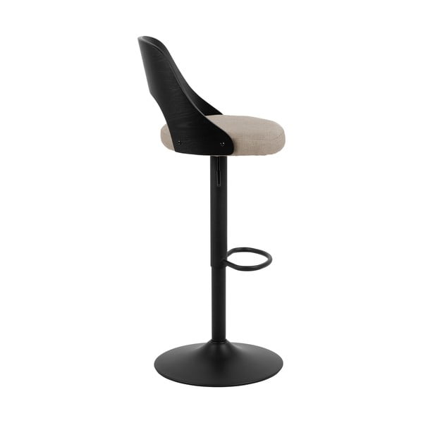 Béžové otočné barové židle v sadě 2 ks 113 cm Lucy – Actona-image-4