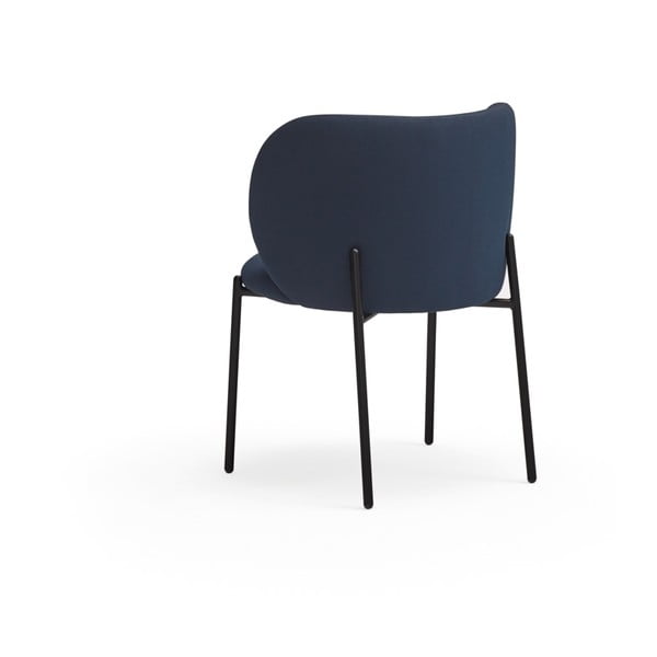 Tmavě modrá čalouněná jídelní křesla v sadě 2 ks Mogi – Teulat-image-2