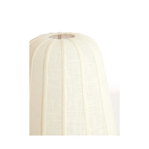 Bílá stojací lampa s textilním stínidlem (výška 133 cm) Bibury – Light & Living-image-3