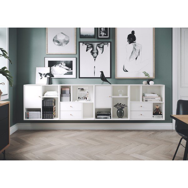 Bílá komponenta se zásuvkami 43x33 cm Z Cube - Tenzo-image-1