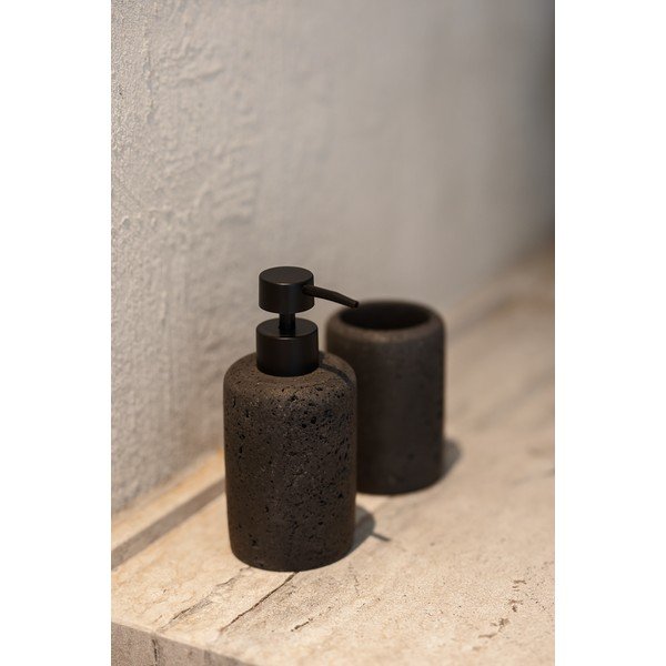 Tmavě šedý kelímek na zubní kartáčky z polyresinu Suds – S|P Collection-image-1