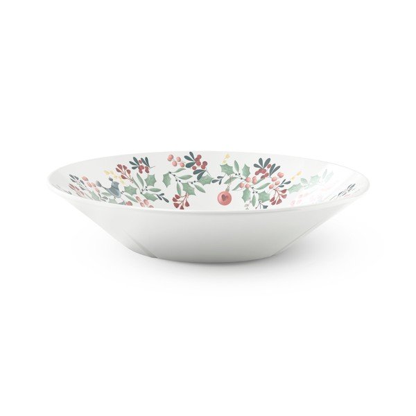 Bílý hluboký  porcelánový talíř ø 19 cm Grand Cru Cottage – Rosendahl-image-2