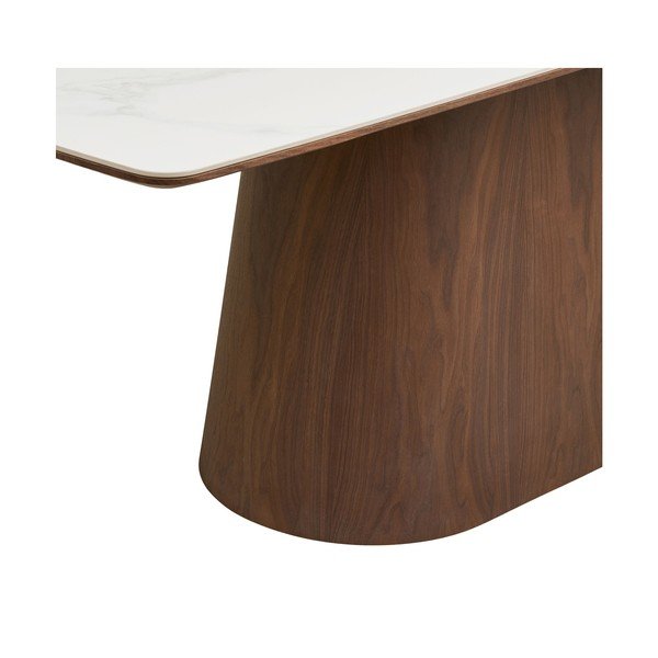 Jídelní stůl s keramickou deskou 90x200 cm Noli – House Nordic-image-4