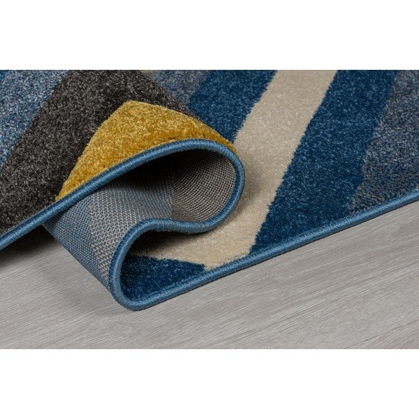 Modrý koberec Flair Rugs Paloma, 160 x 230 cm-image-3