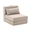 Rozkládací křeslo šedobéžové Arty – Kave Home