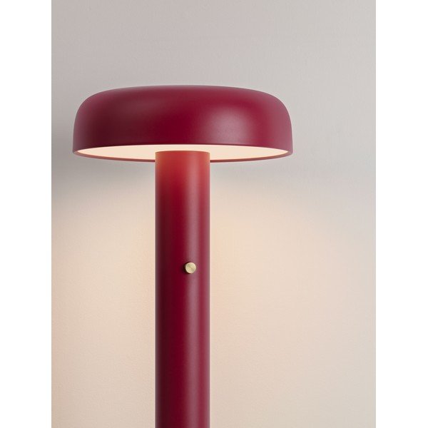 Vínová kovová LED stmívatelná stojací lampa (výška 142 cm) Noelia – Nova Luce-image-1
