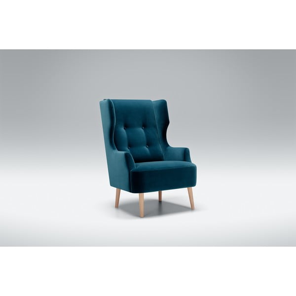 Tyrkysové křeslo ušák Play Swing - Sits-image-1