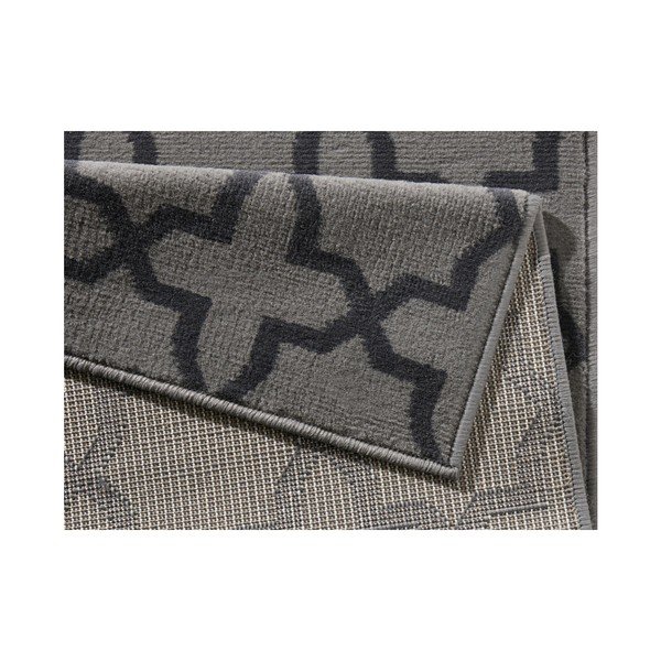 Šedý koberec běhoun 350x80 cm Glam - Hanse Home-image-3