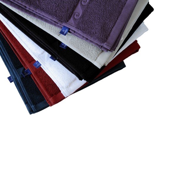 Ručník Wave 100x50, fialový-image-3