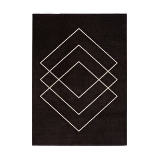 Tmavě hnědý koberec Universal Breda, 133 x 190 cm